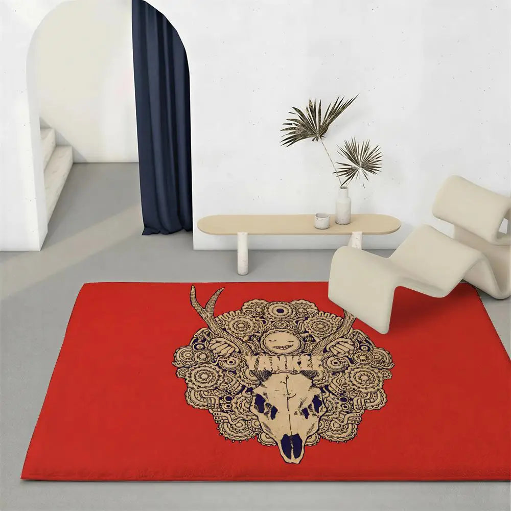 Kenshi Yonezu Flannel Floor Mat – Non-Slip Soft Indoor Rug