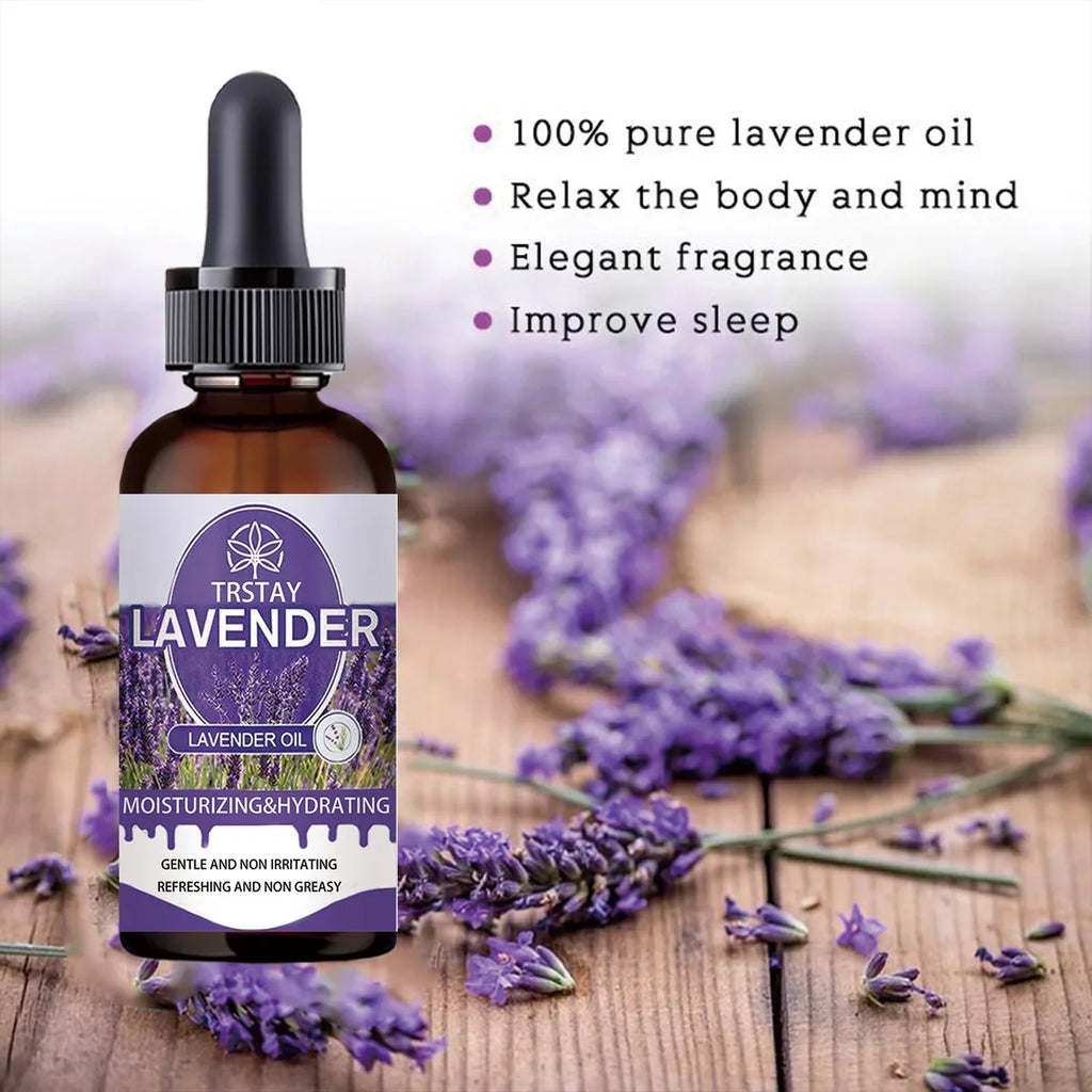 TRSTAY Rose & Lavender Plant Essential Oil – Skin & Massage