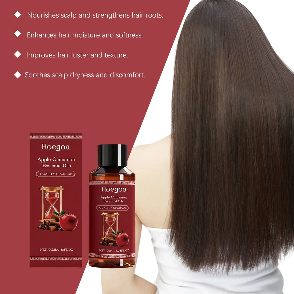 Apple Cinnamon Hair Care Oil – Moisturizing & Smoothing 100ml