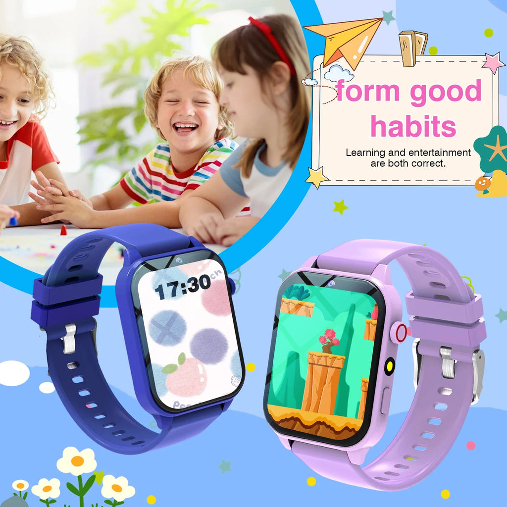 Kids Smart Watch 1.83" | Camera, 18 Games, Photo Album