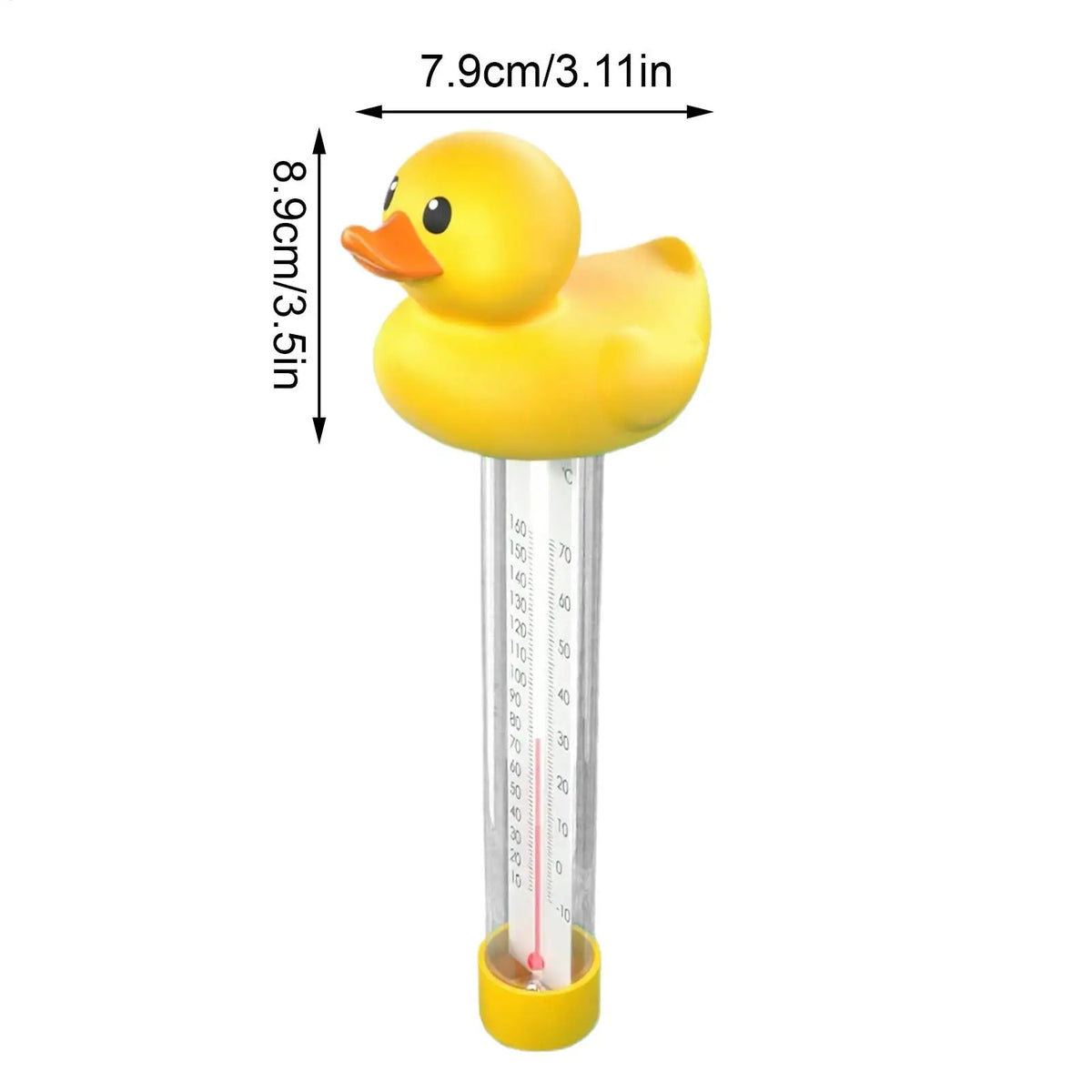 Floating Pool Thermometer | Shatterproof Large Display Gauge