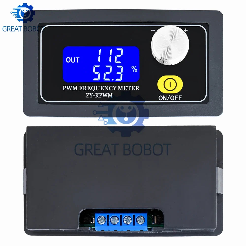 Dual Channel PWM Signal Generator – Adjustable Frequency & Duty