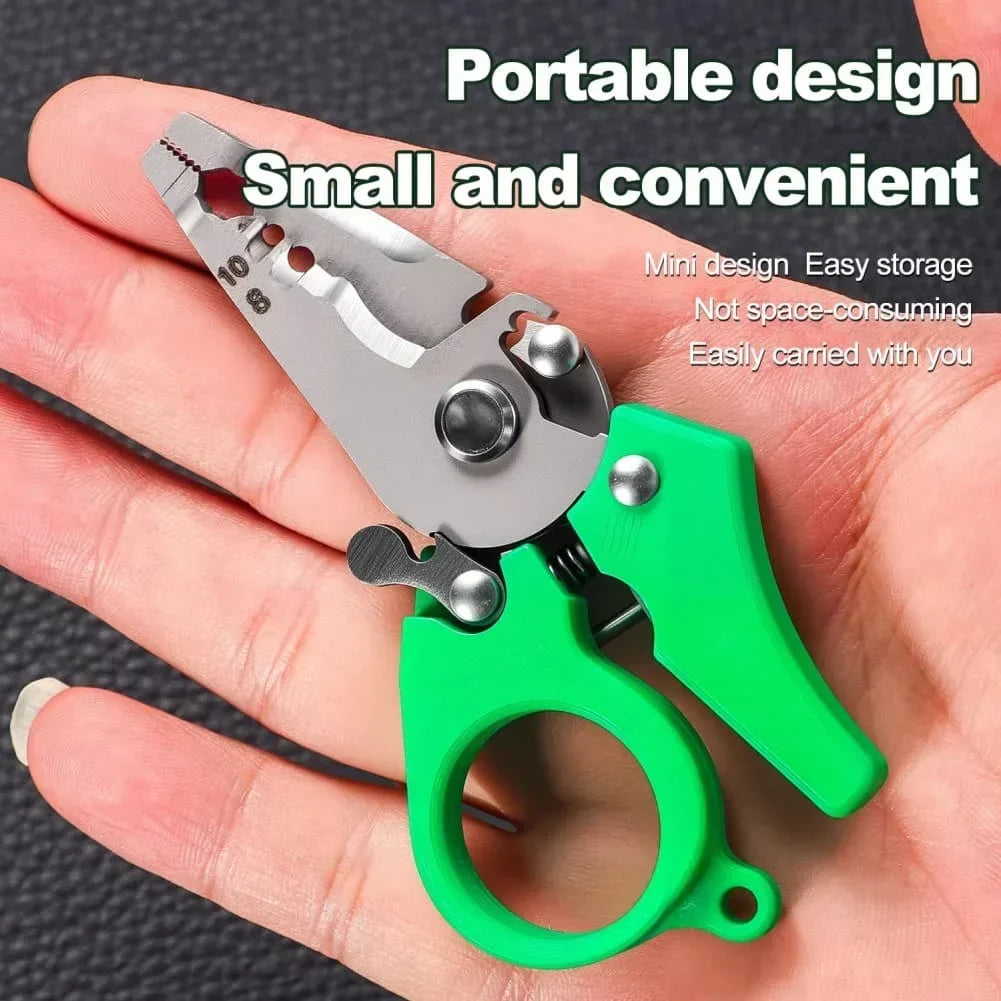 Automatic Wire Stripper, Cutter & Crimper Tool – Aluminum