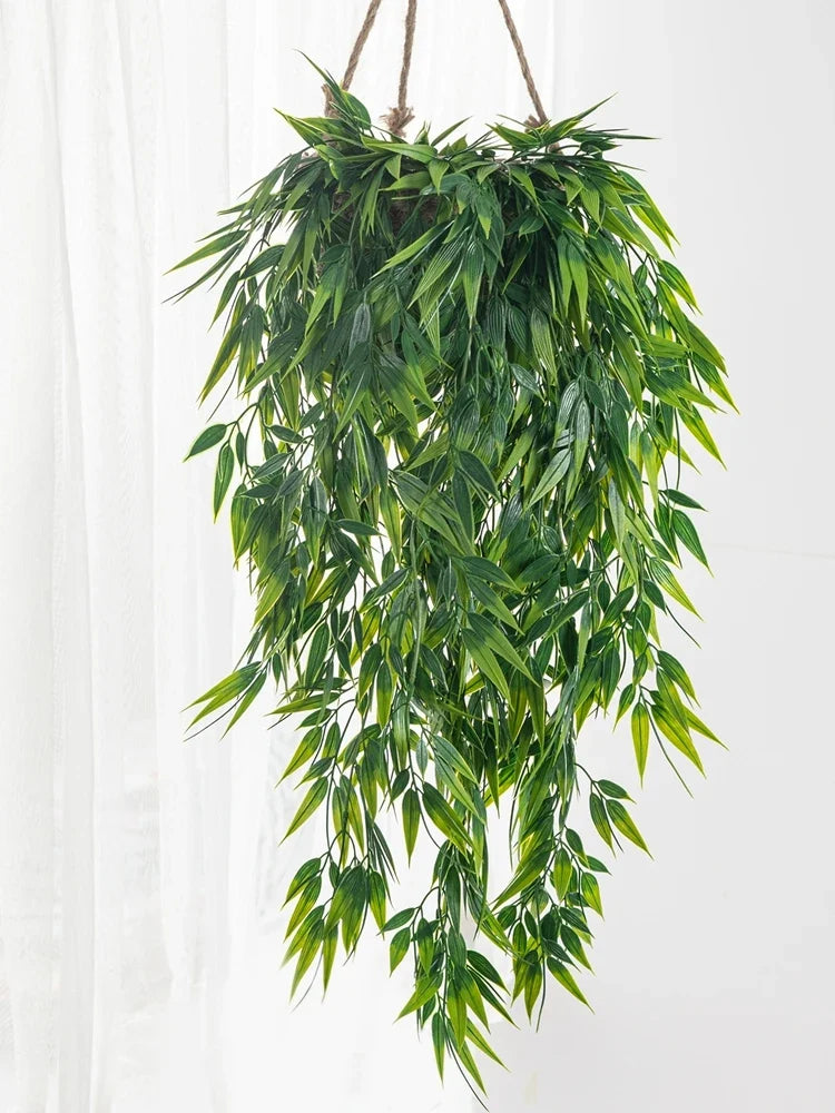 Artificial Willow Leaf Vine Hanging Decor – Party & Home