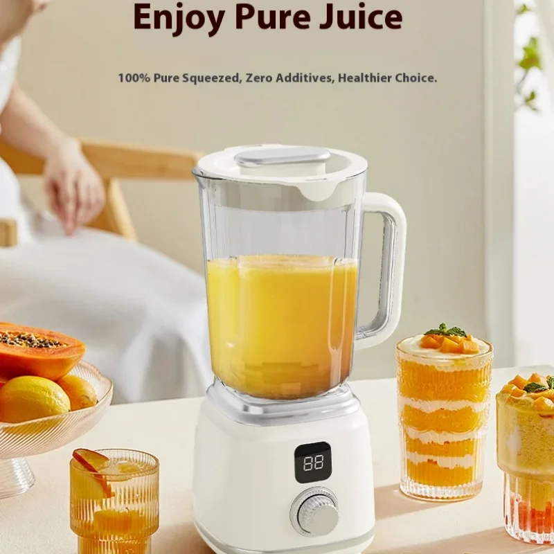 HOMEFISH 10-Blade Portable Blender 600ml | USB-C Rechargeable