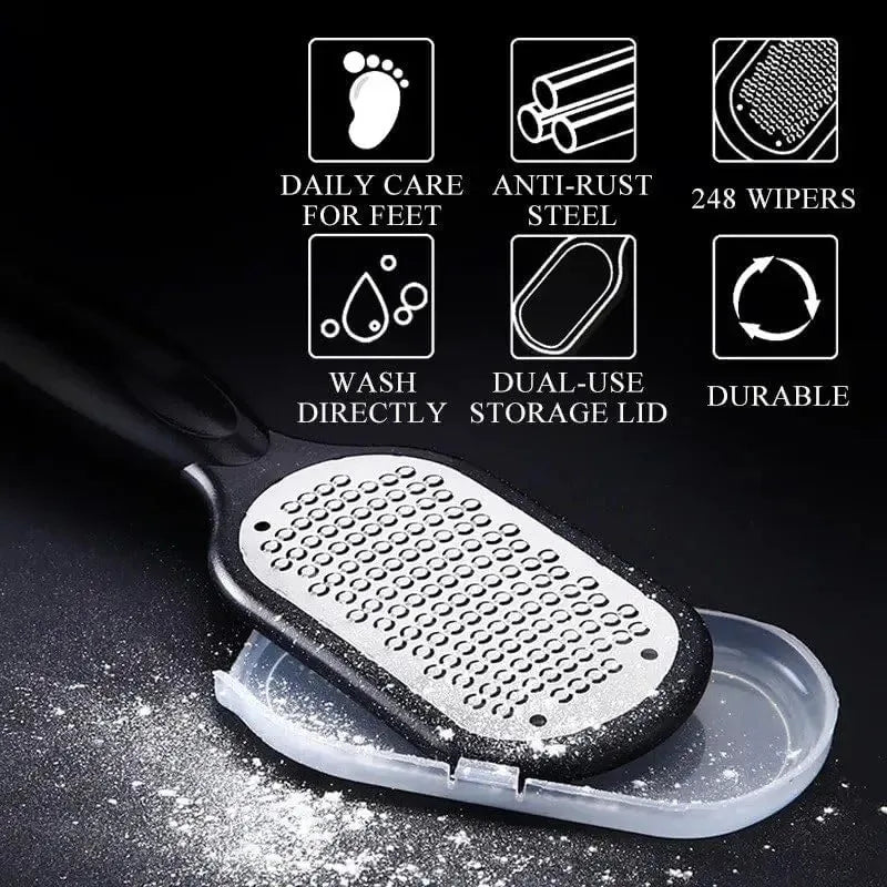 Stainless Steel Foot File Callus Remover Pedicure Scraper