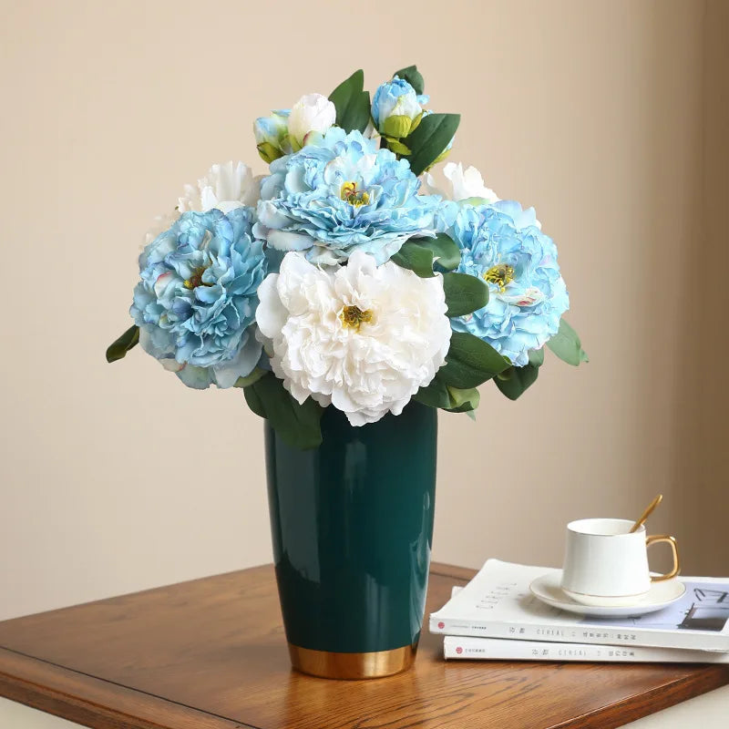 Peony Simulation Flowers Home Living Room Artificial Flower
