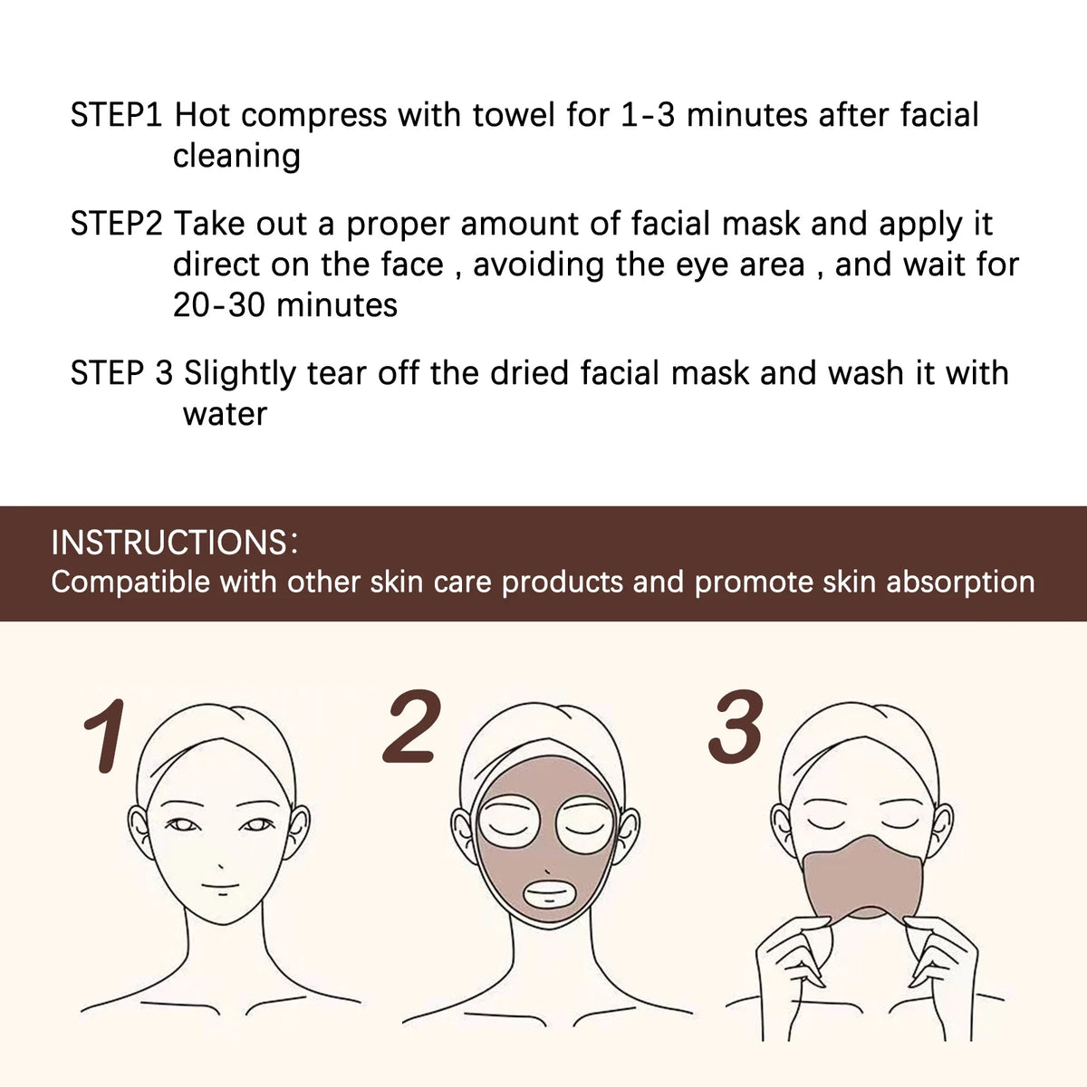 Jaysuing Firming Brightening Peel-Off Facial Mask 100g