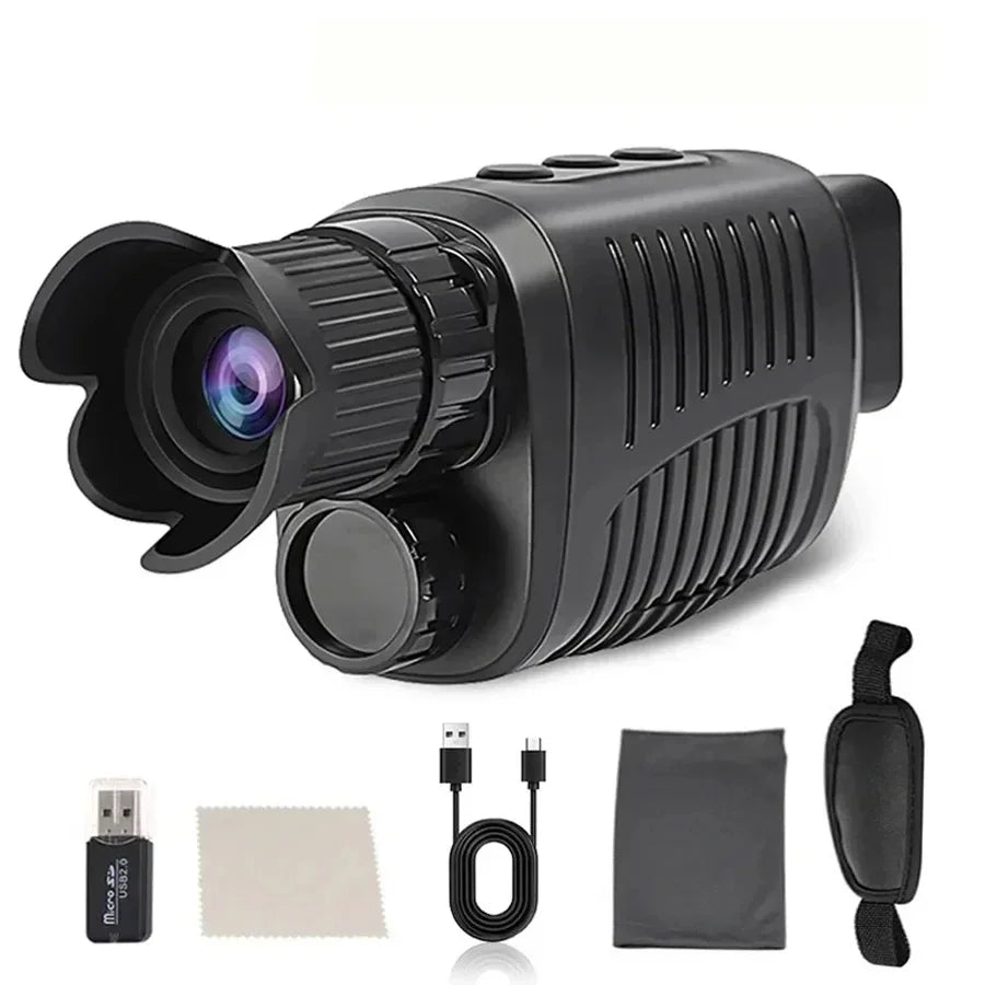 Monocle Niaht Vision Infrared Optical Monocular Digital Zoom 5X Photo