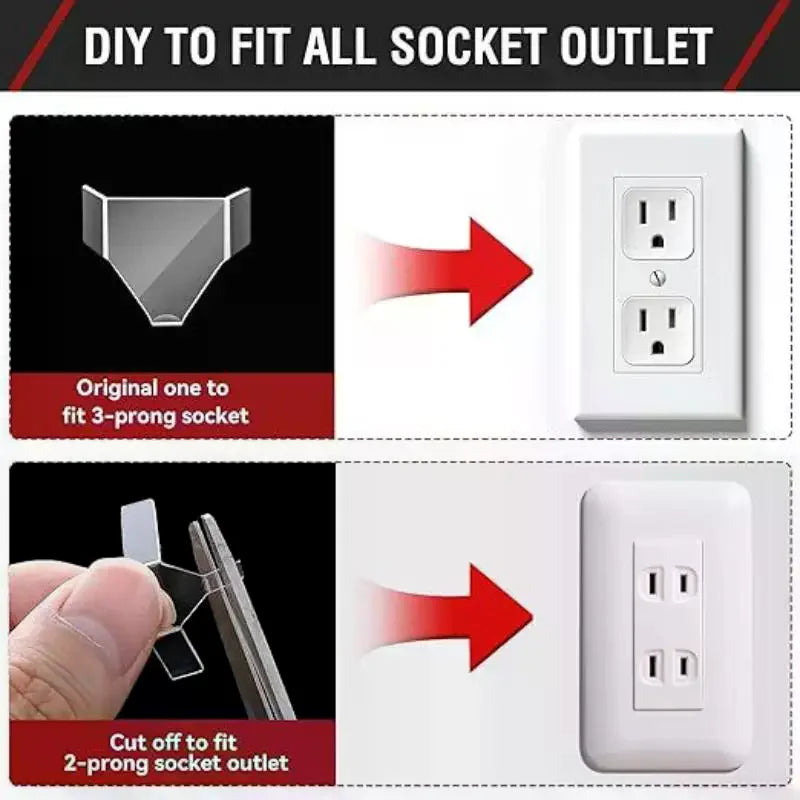 Child Proof Electrical Outlet Covers – 10 or 30 Pack