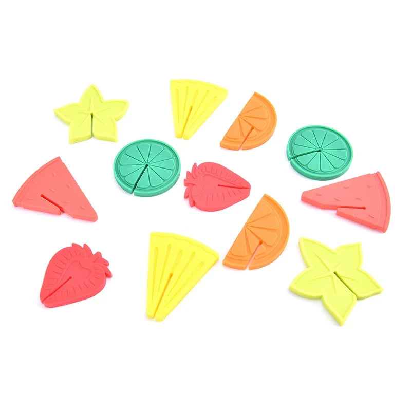 Silicone Wine Glass Markers & Drink Charms – 6 Pack