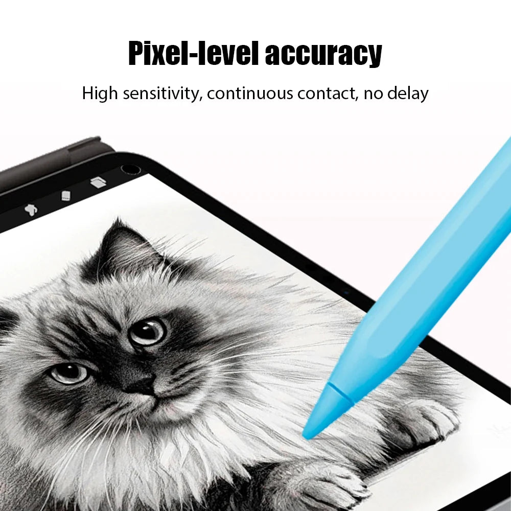 iPad Stylus Pen – Palm Rejection, Power Display, Type-C