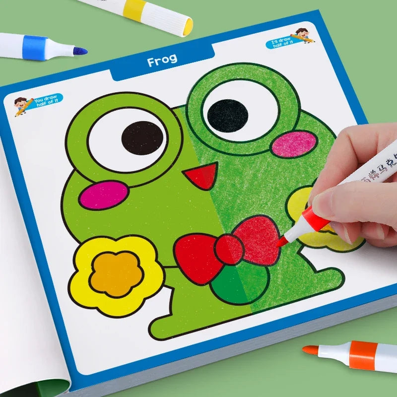 Creative Animal-themed Cartoon Fun Doodles Simple Sketch Drawing Book