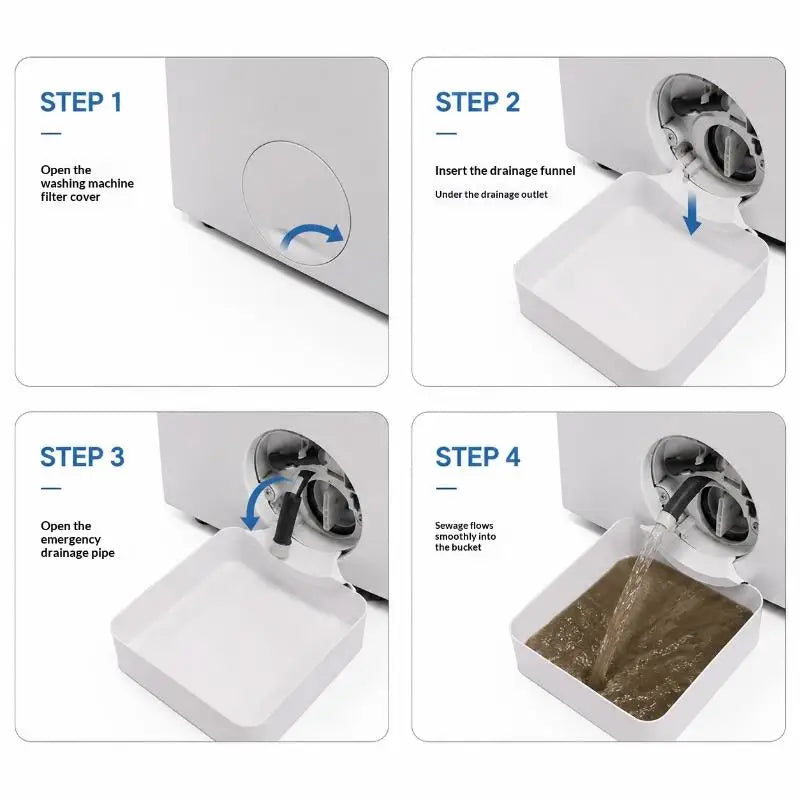 3D Printed Washing Machine Drain Tray – PLA Water Catch Tray