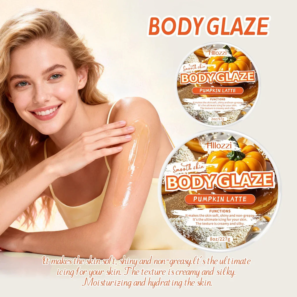 Pumpkin Body Glaze Cream – Moisturize & Even Skin Tone 8oz