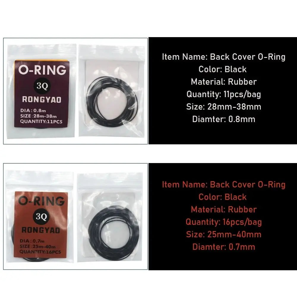 Repair Tools Rubber O-ring Thickness Waterproof Watch Back Case Boxed