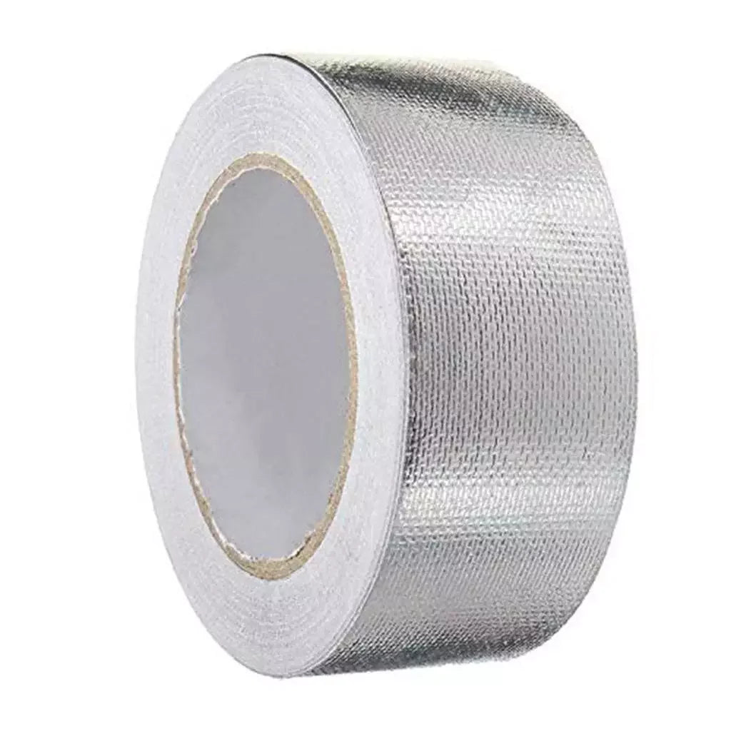 High-Temp Aluminum Foil Fiberglass Cloth Tape – Duct Repair