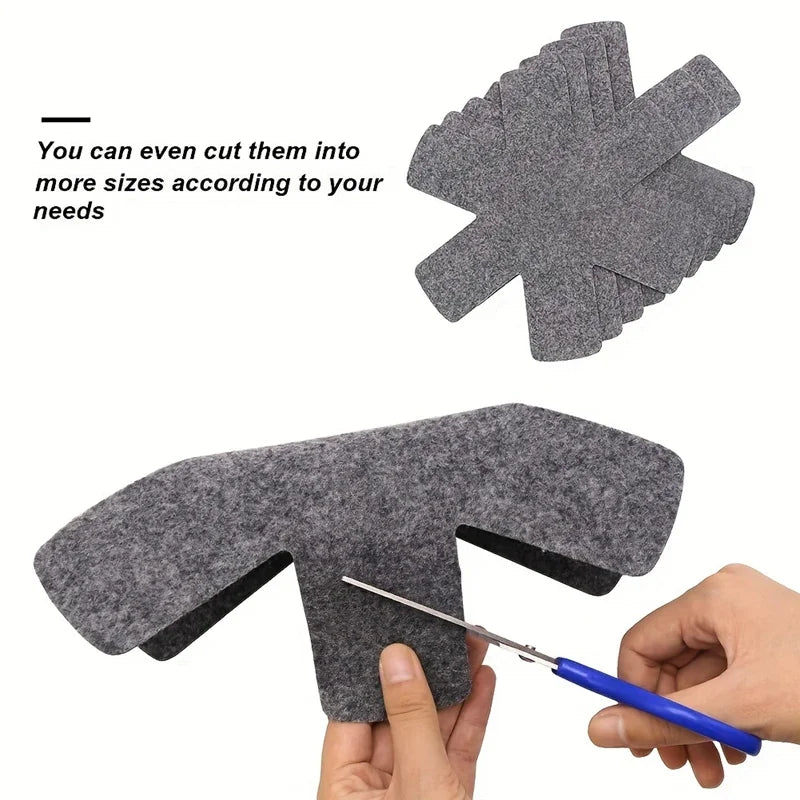 3-Pack Felt Pot & Pan Protector Divider Pads – Non-Scratch Mats