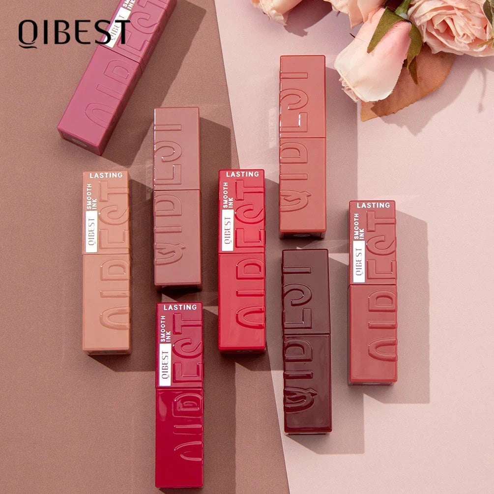 QIBEST Mirror Lip Glaze – Glossy Liquid Lipstick & Lip Tint