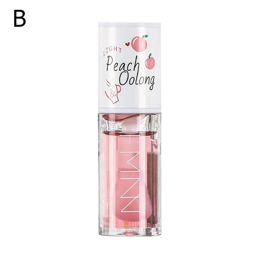 Kawaii Honey Peach Lip Oil – Vitamin E Tint & Plumper