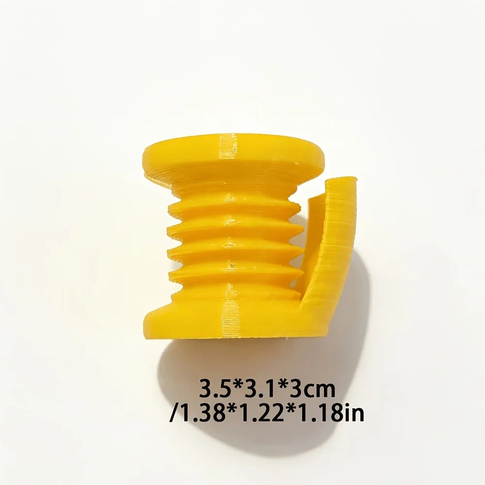 Random Crochet Finger Yarn Protective Sleeve Plastic Thumb Index