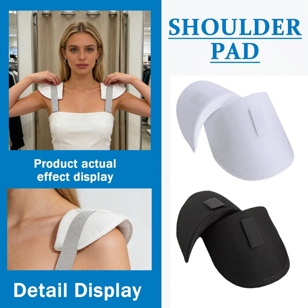 Detachable Sponge Shoulder Pads for Jackets & DIY – 2PCS