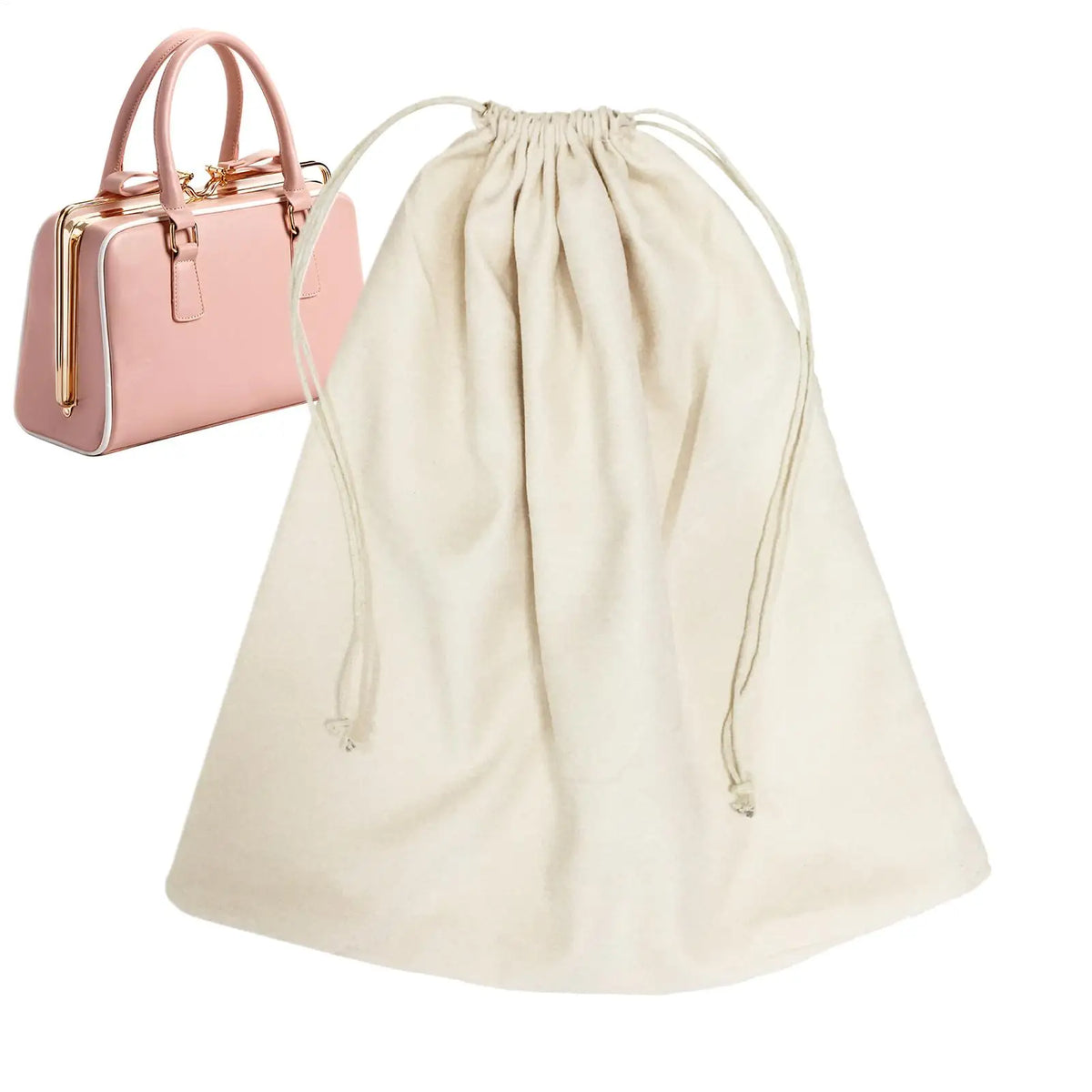 Drawstring Dust Bags for Purses & Handbags | Storage Pouch