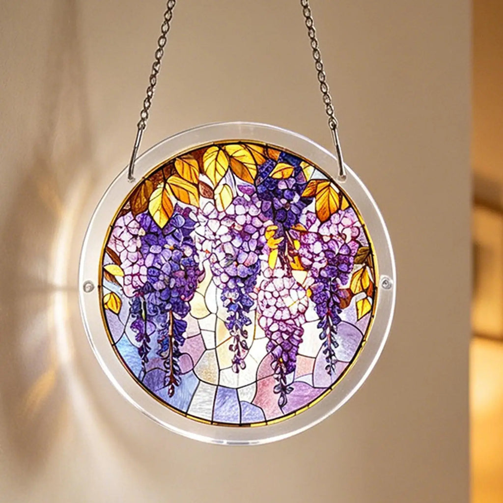 Acrylic Puzzle Suncatcher – Window & Garden Hanging Ornament