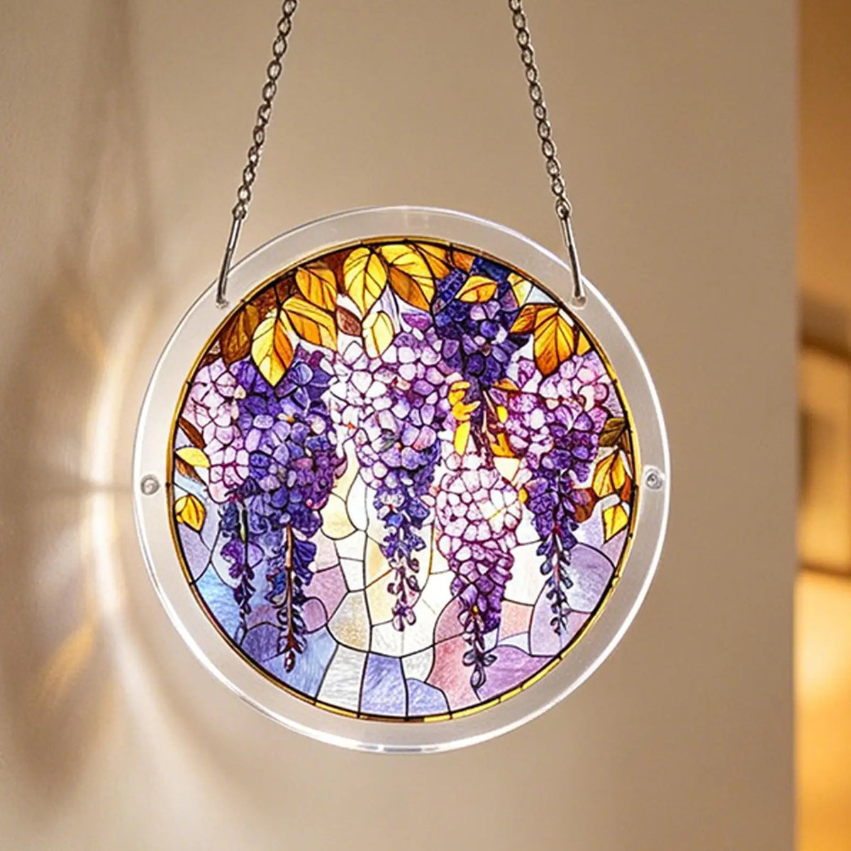 Acrylic Puzzle Suncatcher – Window & Garden Hanging Ornament