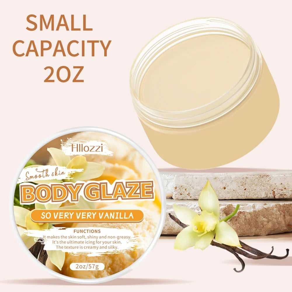 Vanilla Body Glaze – Moisturizing Face & Body Nourishing Cream