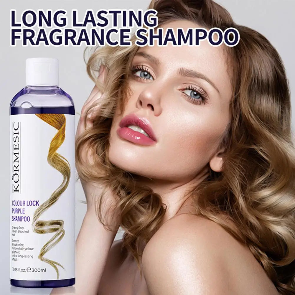 Keratin Purple Shampoo – Color Protect, Anti-Brass & Repair