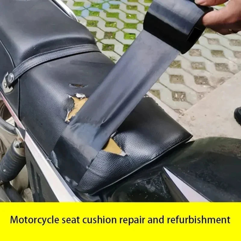 Black Cloth Leather Repair Tape – Waterproof & Wear-Resistant