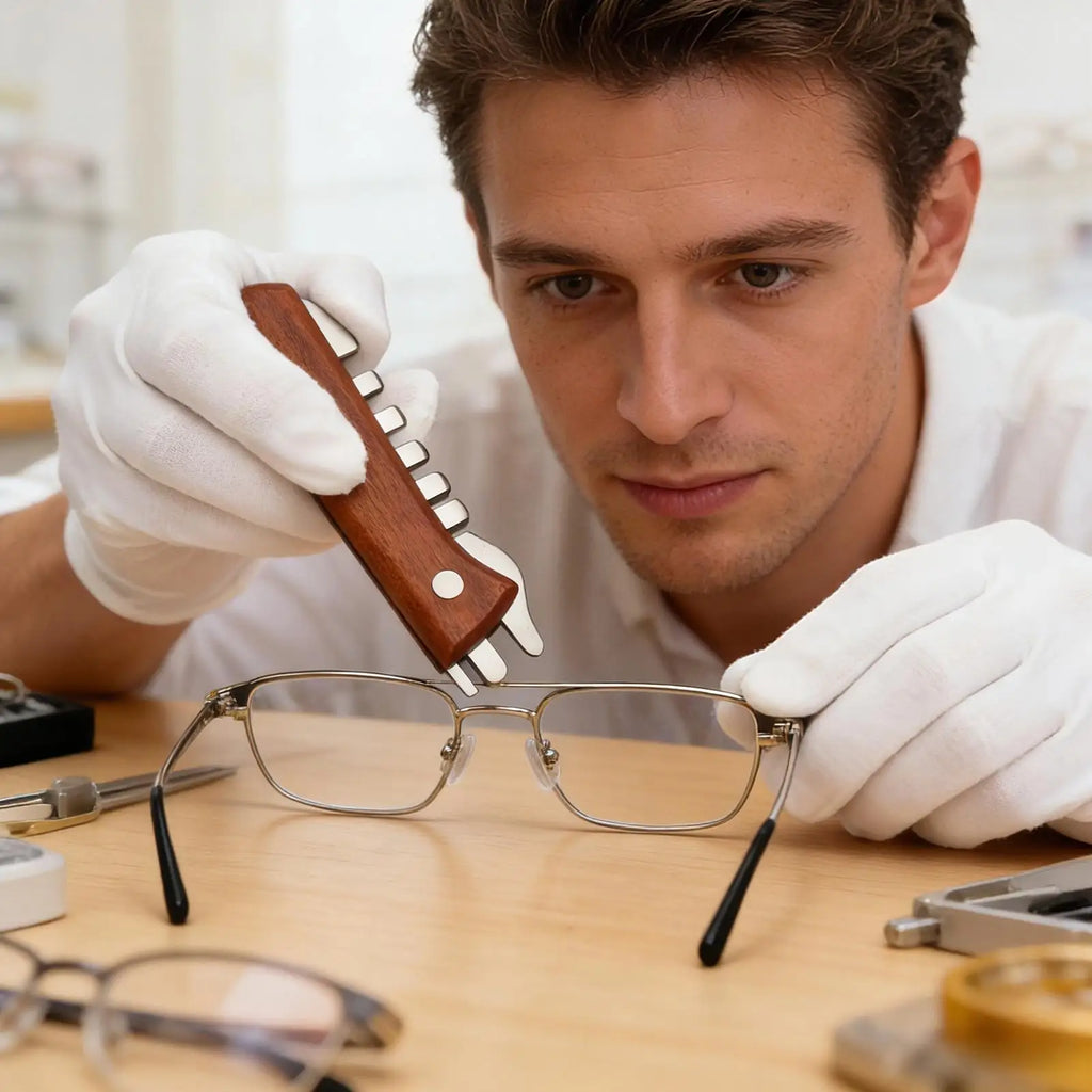 Eyeglass Temple Adjustment Tool | Ergonomic Frame Repair Aid