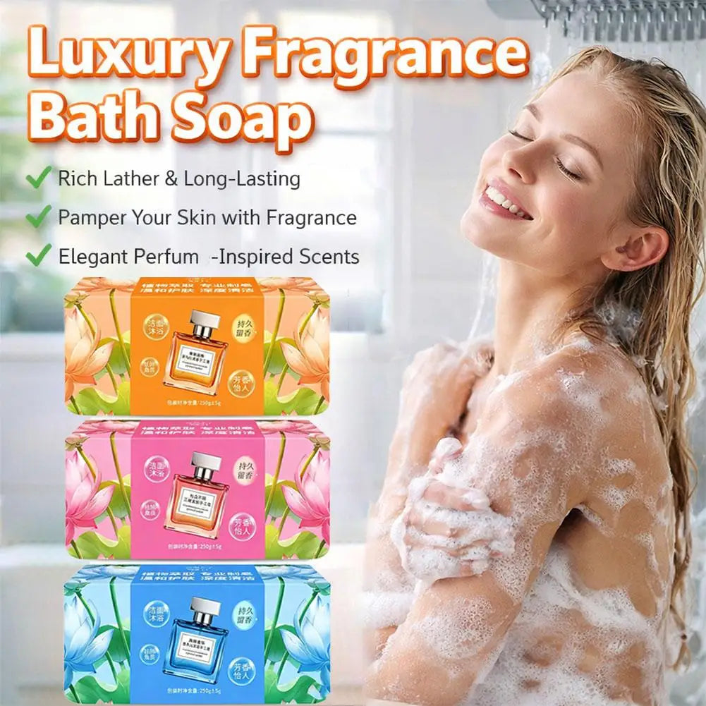FRAGRANCE Facial Soap Body Odor Face Wash Foam Cleanser Moisturizing