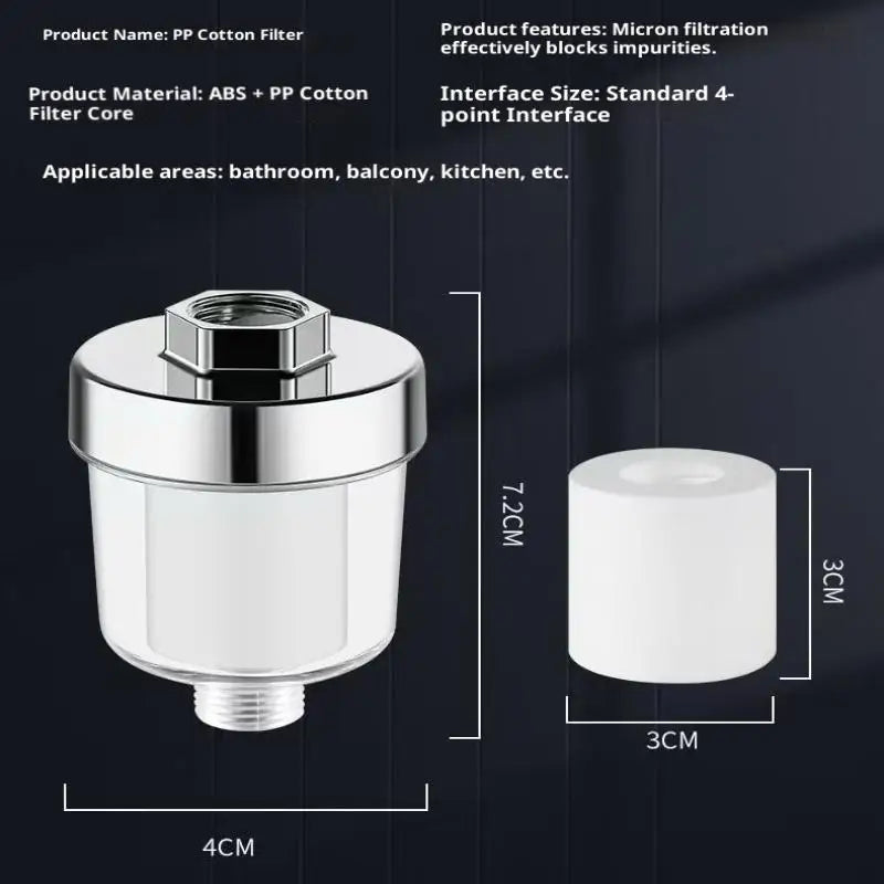 Water Outlet Purifier Kits Universal Faucet Filter Kitchen Bathroom