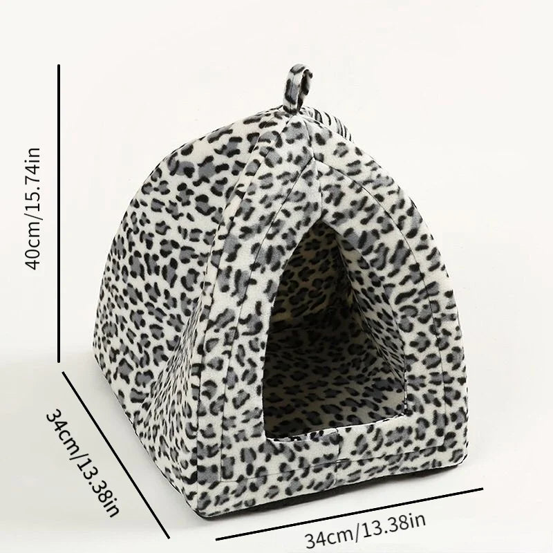 Folding Houses Removable Washable Cat House Puppy Cave Sofa Four
