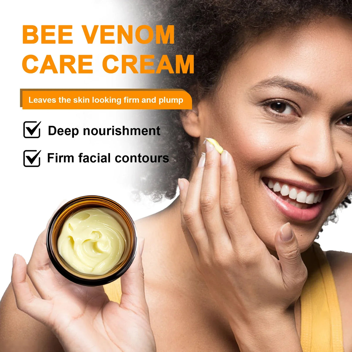 YURHERSU Bee Venom Facial Cream – Lifting & Firming 50g