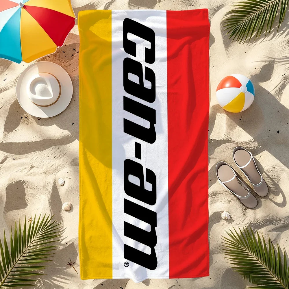 Can-Am BRP Logo Quick-Dry Beach Towel | Soft Sports Towel