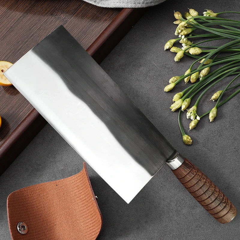 InLeung Hand Forged Chinese Cleaver – Sharp Chef Knife
