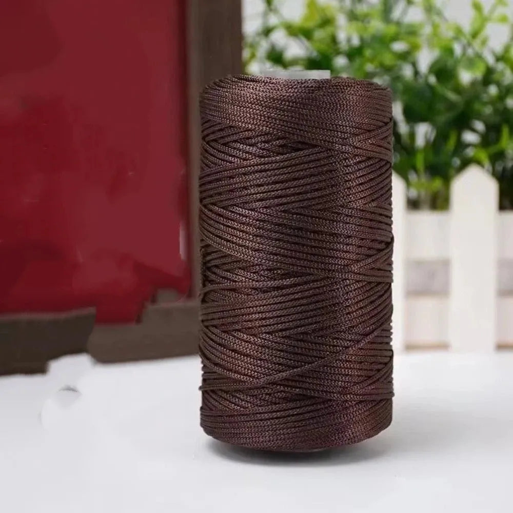 150D Waxed Leather Sewing Thread 0.8mm 260M Hand Stitching