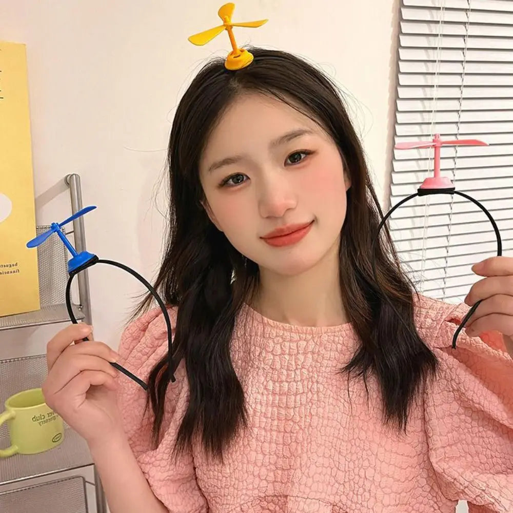 Windmill Headband – Korean Style Fun Hair Hoop for Women
