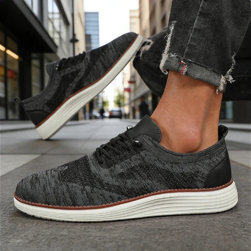 ZULIWAGN Men's Breathable Lightweight Casual Sneakers