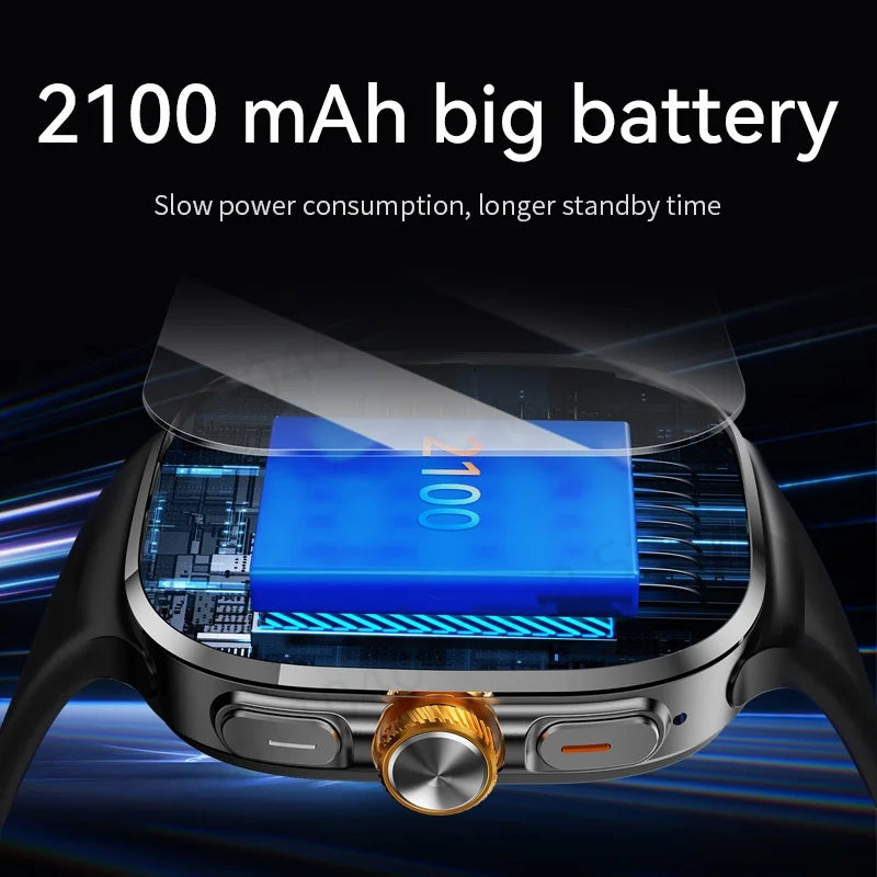 GOLDENSPIKE M99 4G Android Smartwatch – SIM, GPS & 8MP Camera