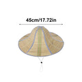Wide Brim Foldable Straw Sun Hat – Unisex Beach & Outdoor