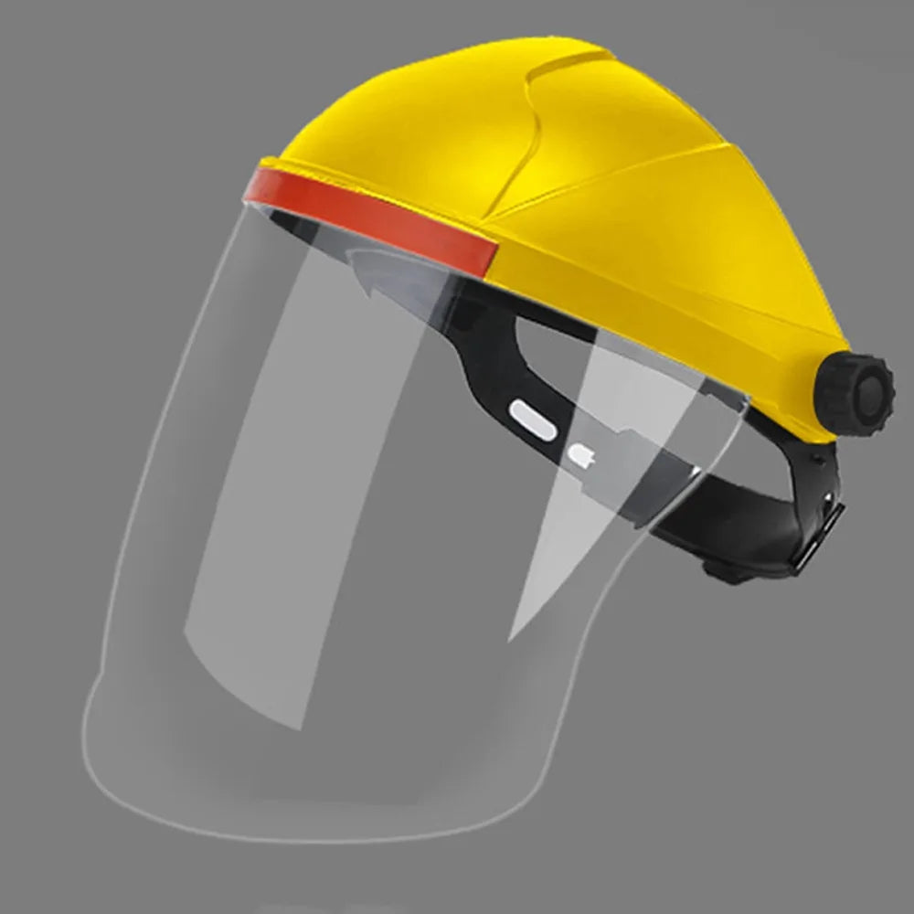 PC Plastic Welding Helmet – Flip Visor, Anti-UV & Anti-Splash