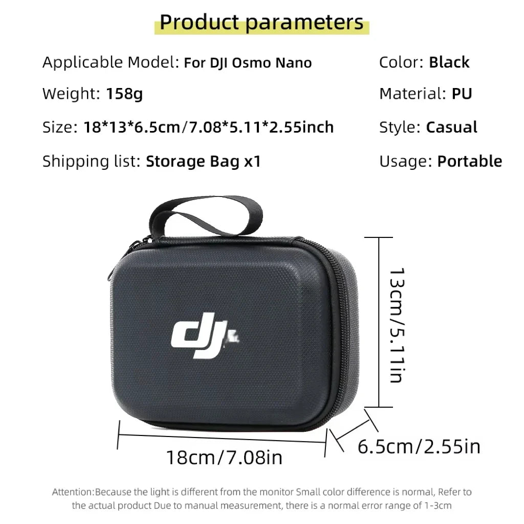 DJI Osmo Nano Accessories Kit – Case, Bag & Screen Protector