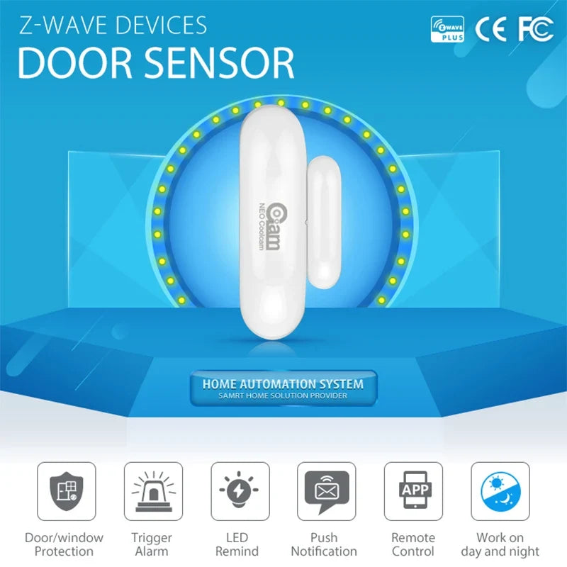 NEO Coolcam Z-wave Smart Door Window Sensor Home Automation EU 868