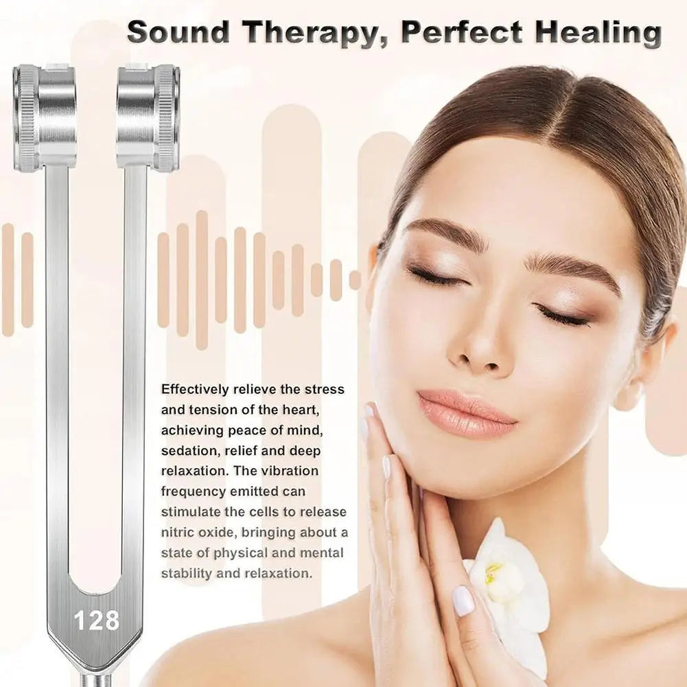 128Hz Tuning Fork for Healing and Nervous System Care