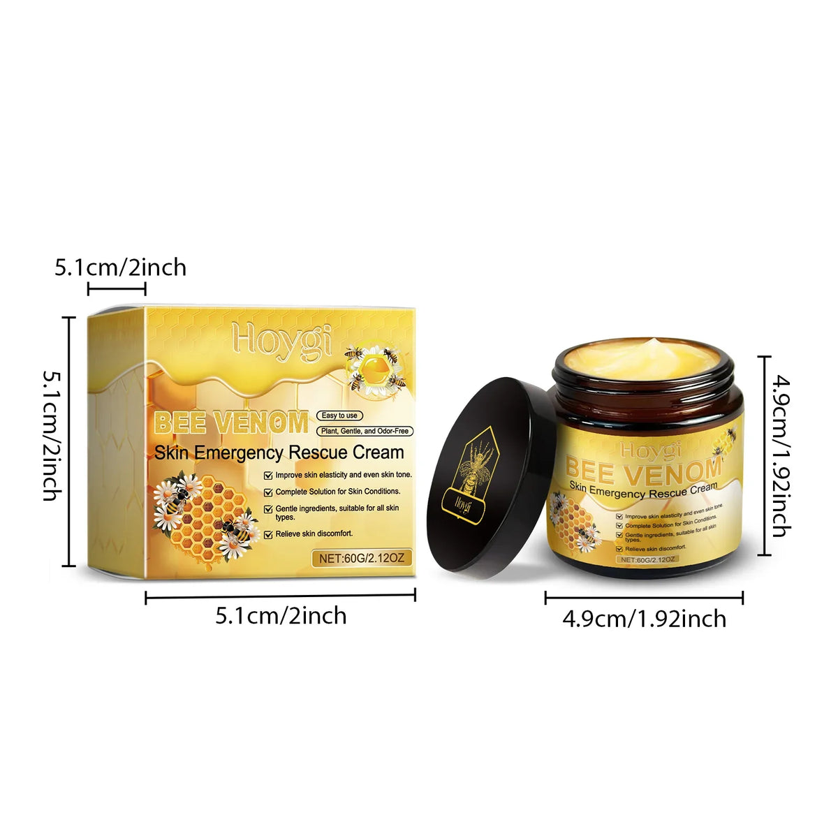 Hoygi Bee Venom Face Cream – Firming, Lifting & Skin Repair