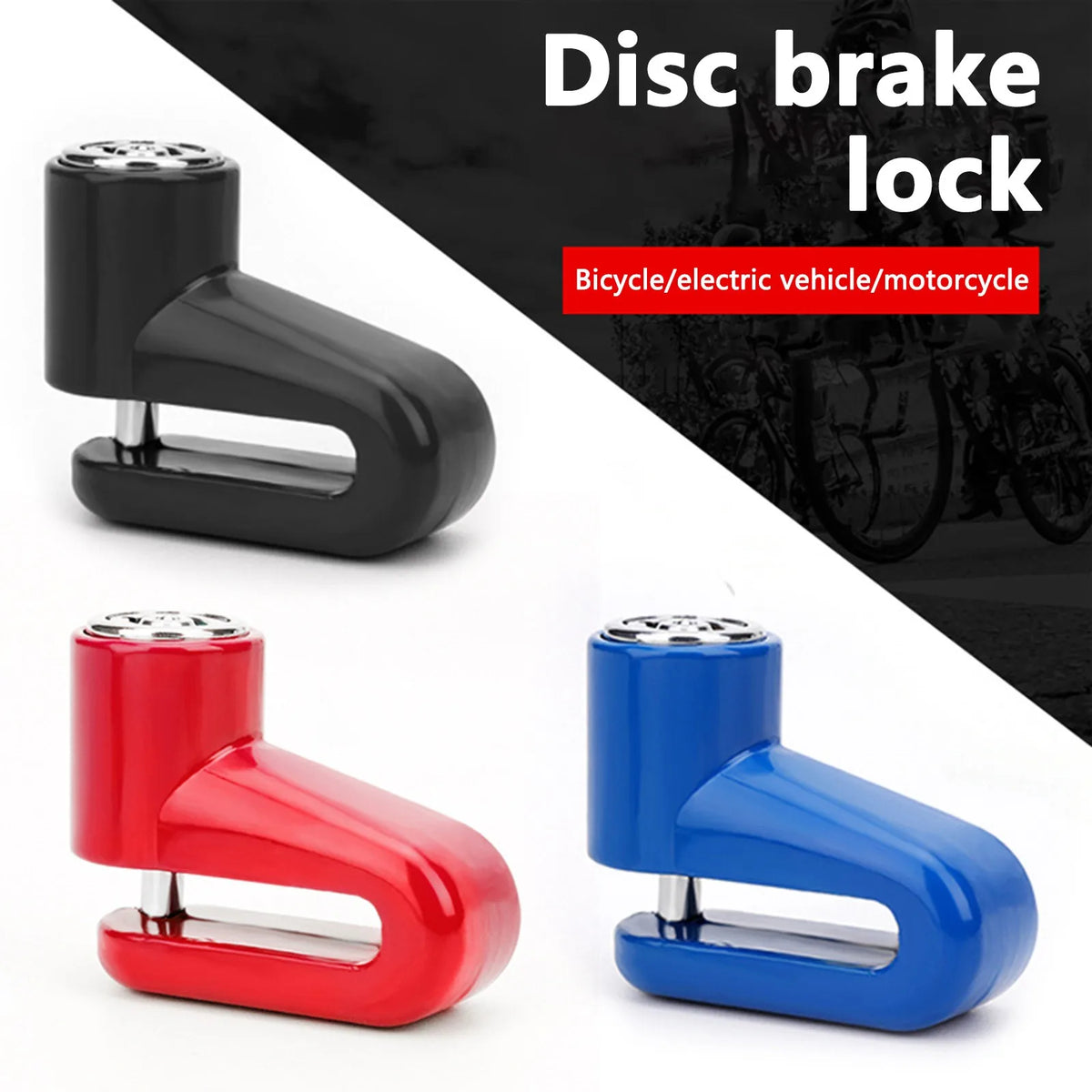 Disc Brake Lock – Anti-Theft for Motorcycle, Scooter & Bike